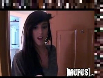 Mofos - Cute teen Calista Carmichael sucks dick