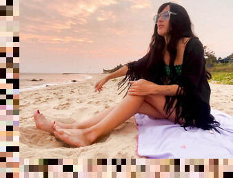 Di luar, Amateur, "milfs", Pantai, Rambut perang