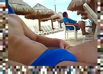 Solo gay sex beach