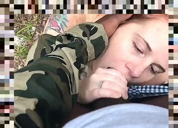 Drunk married whore sucks Bbc while husband watches