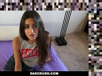 DadCrush - Hot Step-Daughter Spanked & Fucked