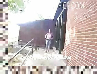 WHITE INNOCENT GIRLS STRIP DOWN IN PARK WITH CRAZY BLACKS