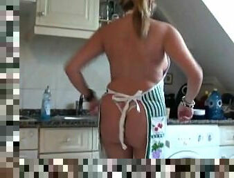 Mature Smoking showing body