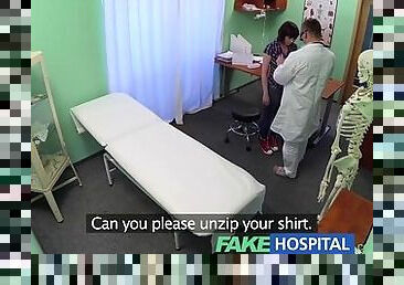 FakeHospital Doctor solves patients depression through oral sex and fucking during consultation