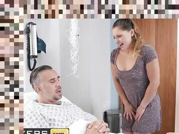 Brazzers - Big tit nurse Alexis Fawx Fucks the Pain Away