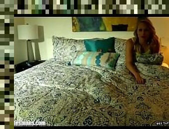 Halle Von s Hidden Cam Lesbian Licking
