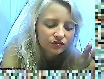 Amateur slut public masturbate during camping with bottle of wine on webcam