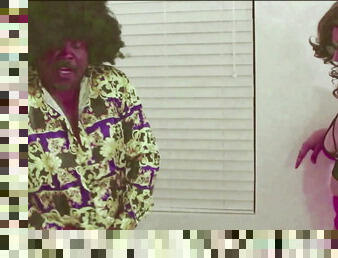 Sexy White 70s Slut Satisfies Her Black Pimp Interracial BBC