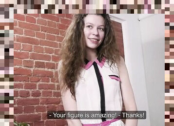 18 year old virgin from Russia proves her virginity
