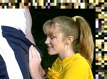 cheerleader Kitty Marie fucking her boyfriend