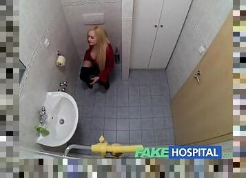 FakeHospital Sexual therapy causes new patient to squirt uncontrollably