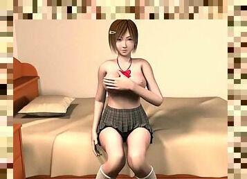 Busty Anime Teen Nailed POV